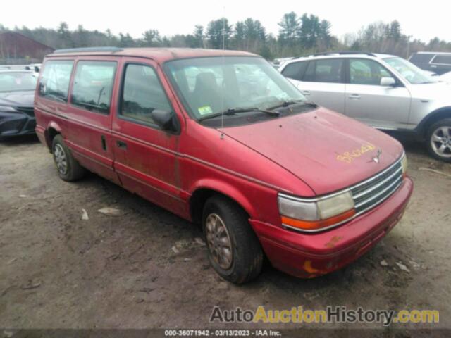 PLYMOUTH GRAND VOYAGER SE, 1P4GH44R7SX514831