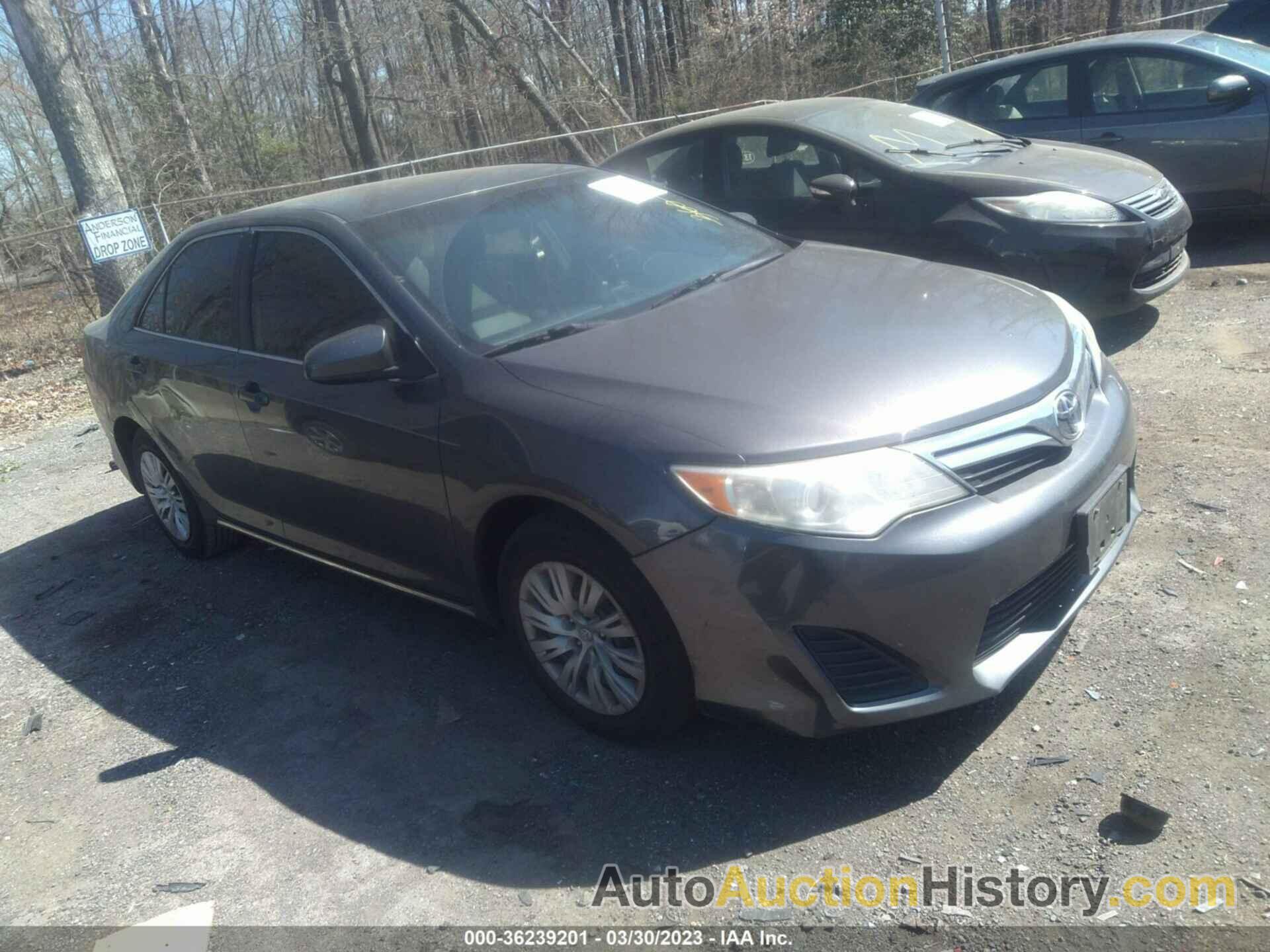 TOYOTA CAMRY L/LE/SE/XLE, 4T4BF1FK0CR209758