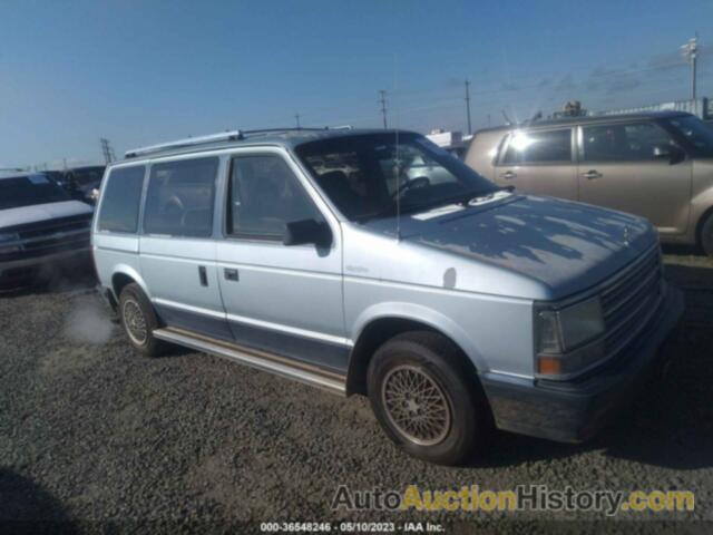 PLYMOUTH VOYAGER LE, 2P4FH55J9KR272567