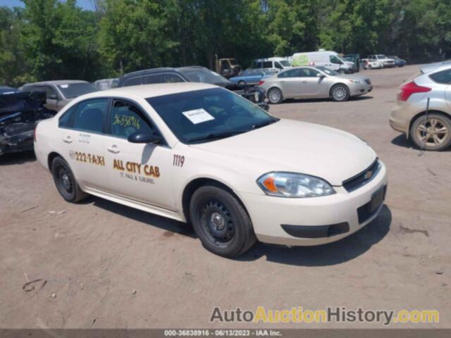 CHEVROLET IMPALA LIMITED POLICE POLICE, 2G1WD5E36G1158932