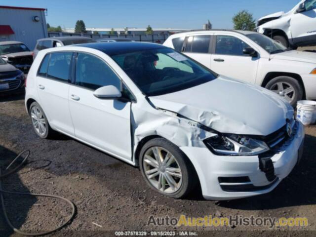 3VW2A7AUXFM035714 VOLKSWAGEN GOLF TDI SE - View history and price at ...