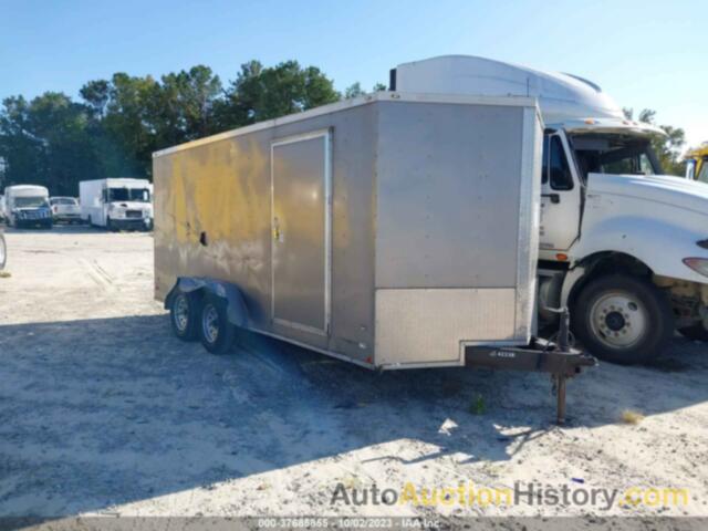 COVERED WAGON 7X16 ENCLOSED TRAILE, 53FBE1620JF042238