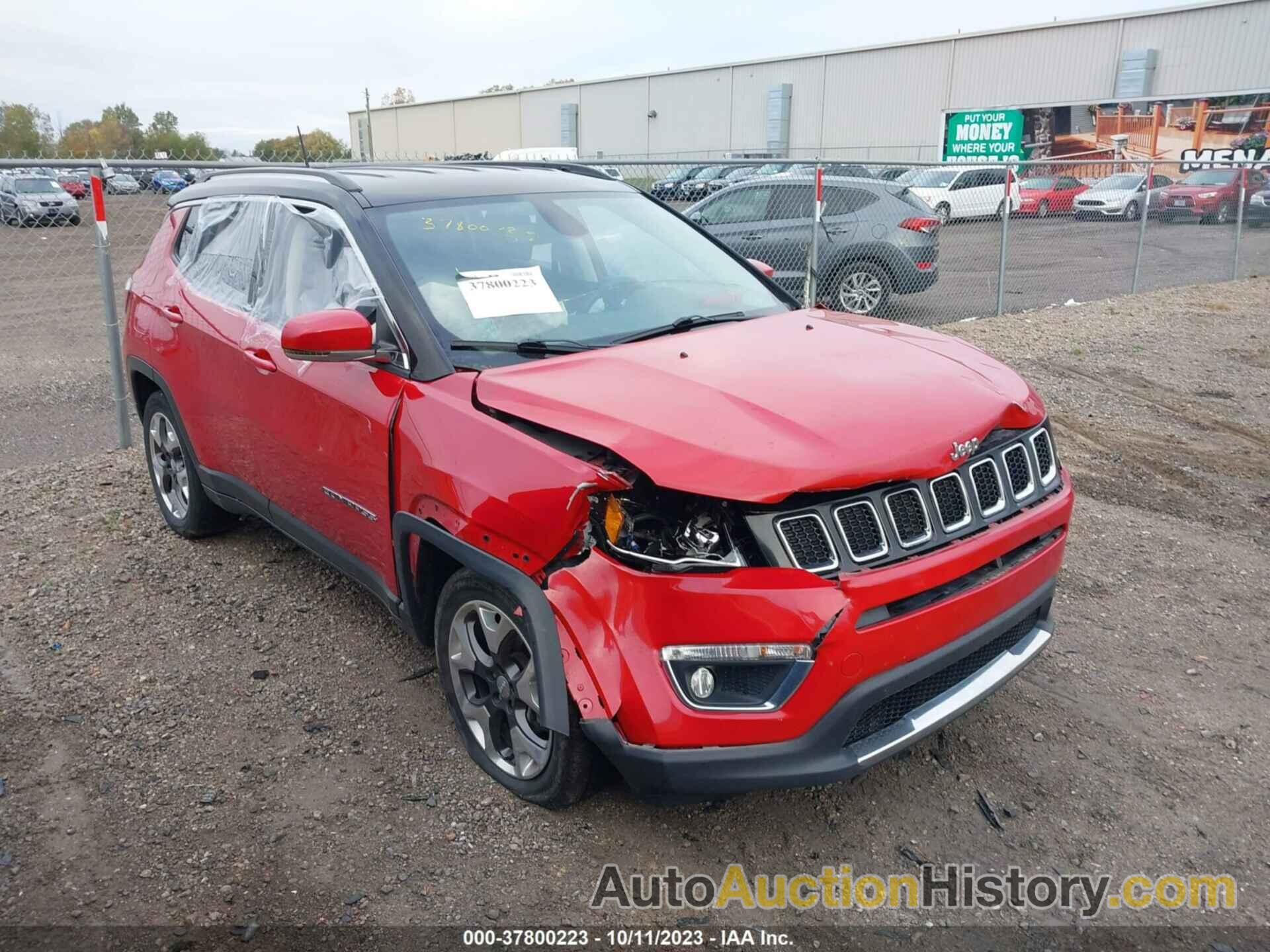 JEEP COMPASS LIMITED 4X4, 3C4NJDCB8KT827144
