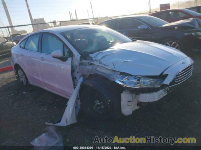 FORD FUSION S, 3FA6P0G71KR143024