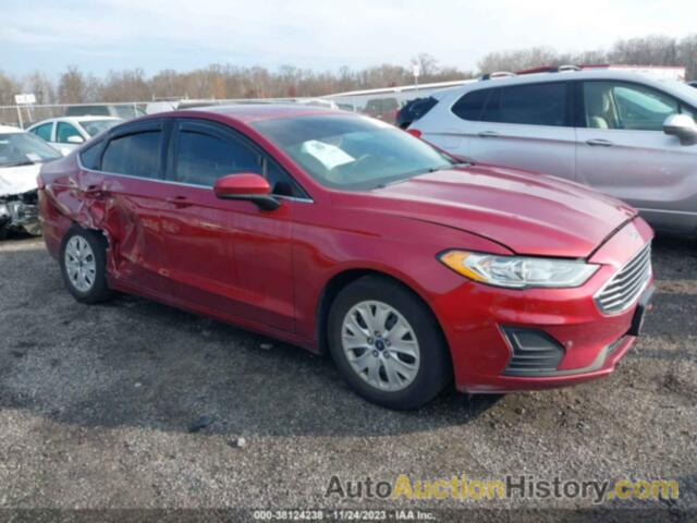 FORD FUSION S, 3FA6P0G76KR158764