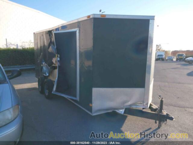 COVERED WAGON ENCLOSED CARGO TRAILER, 53FBE1621FF014858