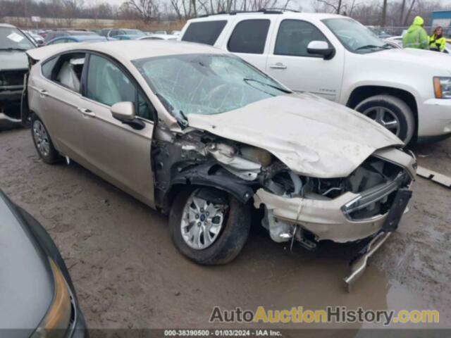 FORD FUSION S, 3FA6P0G71KR230633