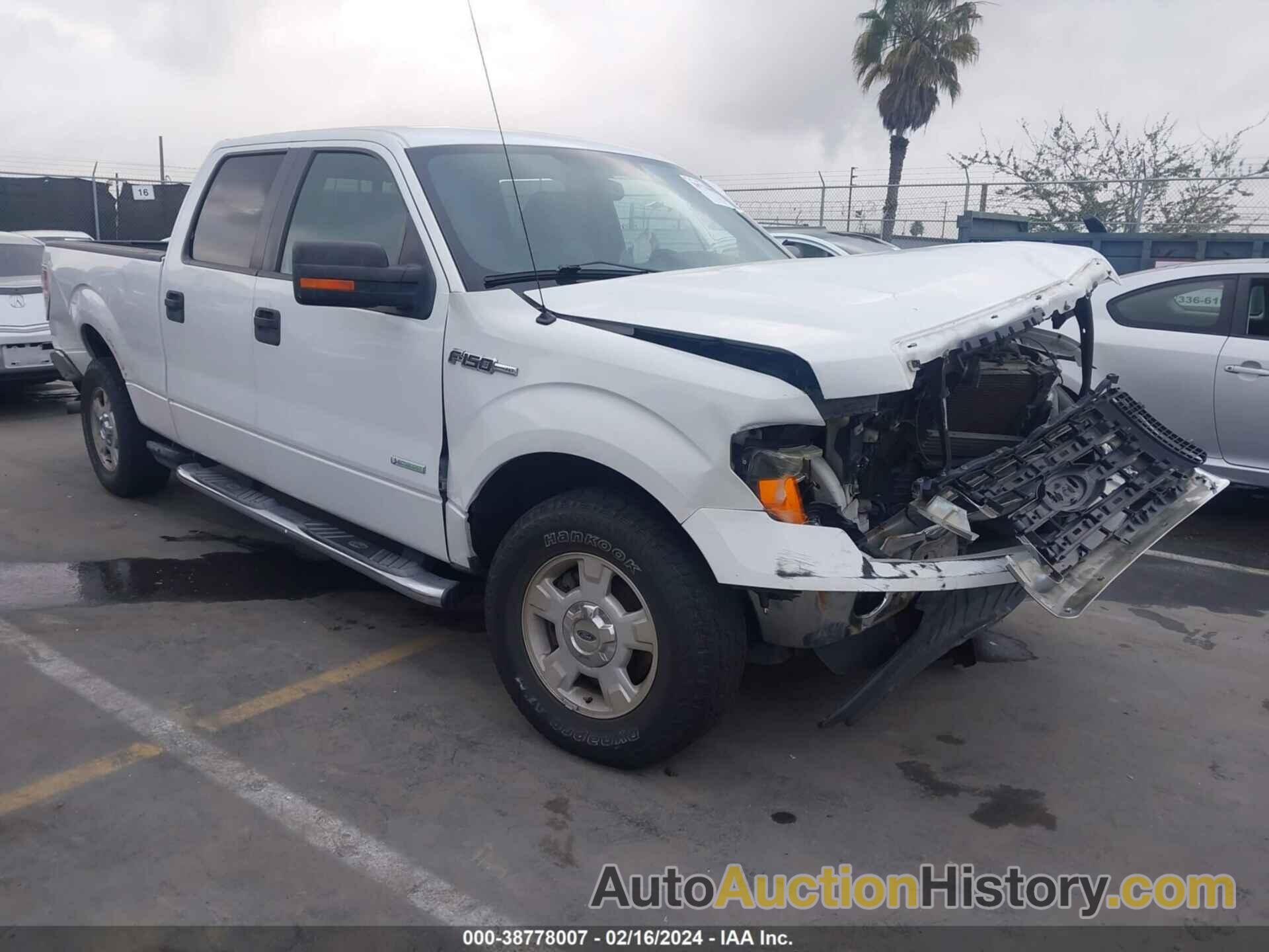FORD F150 SUPERCREW, 1FTFW1CT4CFC21347