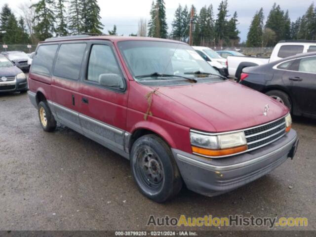 PLYMOUTH GRAND VOYAGER LE, 1P4GH54R6NX319023