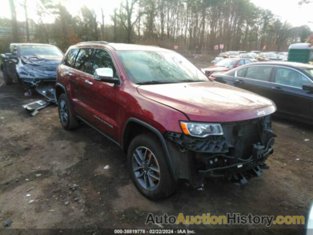 JEEP GRAND CHEROKEE LIMITED, 1C4RJFBG2KC762054