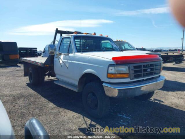 FORD F350 FLATBED, 1FDKD38G9REA17935
