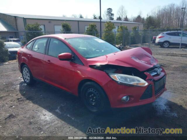FORD FOCUS SE, 1FAHP3F2XCL419491