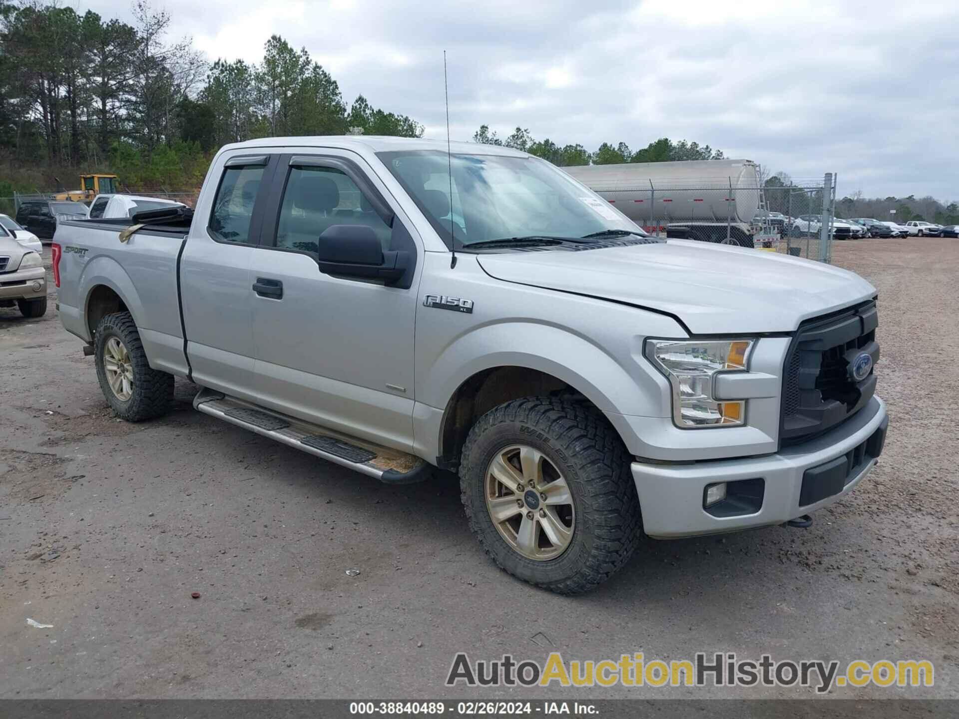 FORD F150 SUPER CAB, 1FTEX1EP8GKF01519