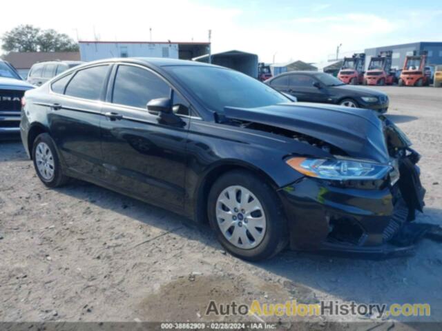 FORD FUSION S, 3FA6P0G76KR280833