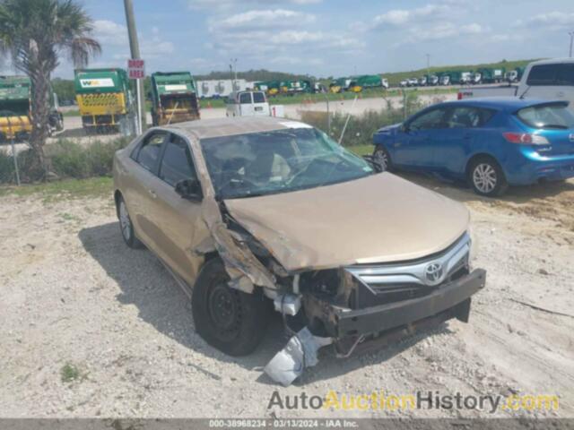 TOYOTA CAMRY LE, 4T1BF1FK7CU086132