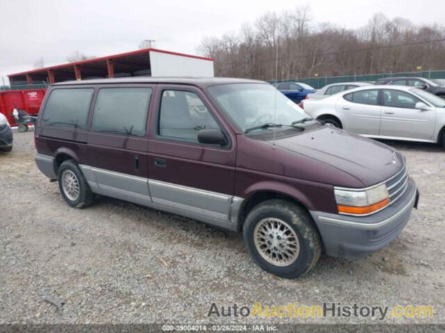 PLYMOUTH GRAND VOYAGER LE, 1P4GH54R1PX568588