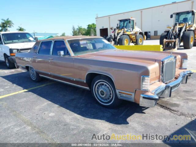 LINCOLN CONTINENTAL, 8Y82A956079