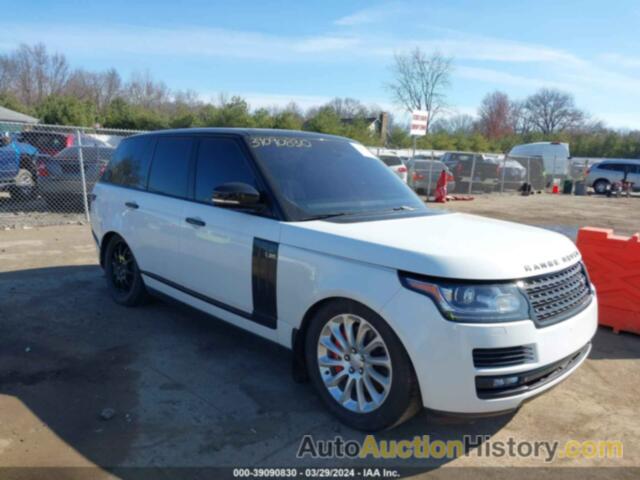 LAND ROVER RANGE ROVER 5.0L V8 SUPERCHARGED, SALGS2TF5FA220556
