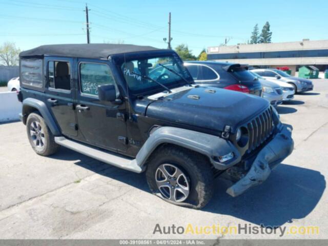 JEEP WRANGLER UNLIMITED BLACK AND TAN 4X4, 1C4HJXDN2LW154225