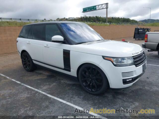 LAND ROVER RANGE ROVER 5.0L V8 SUPERCHARGED, SALGS2TF8FA214492
