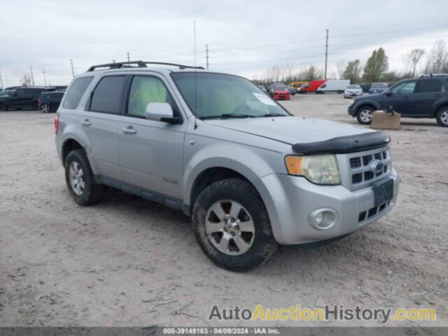 FORD ESCAPE LIMITED, 1FMCU94118KC32370