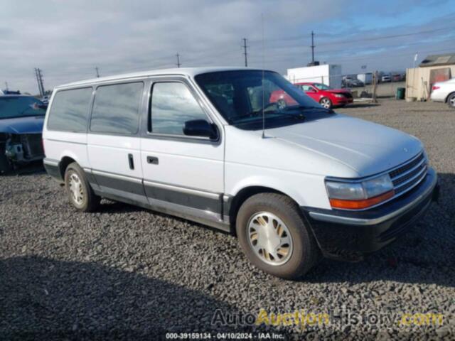 PLYMOUTH GRAND VOYAGER LE, 1P4GH54R9NX185267