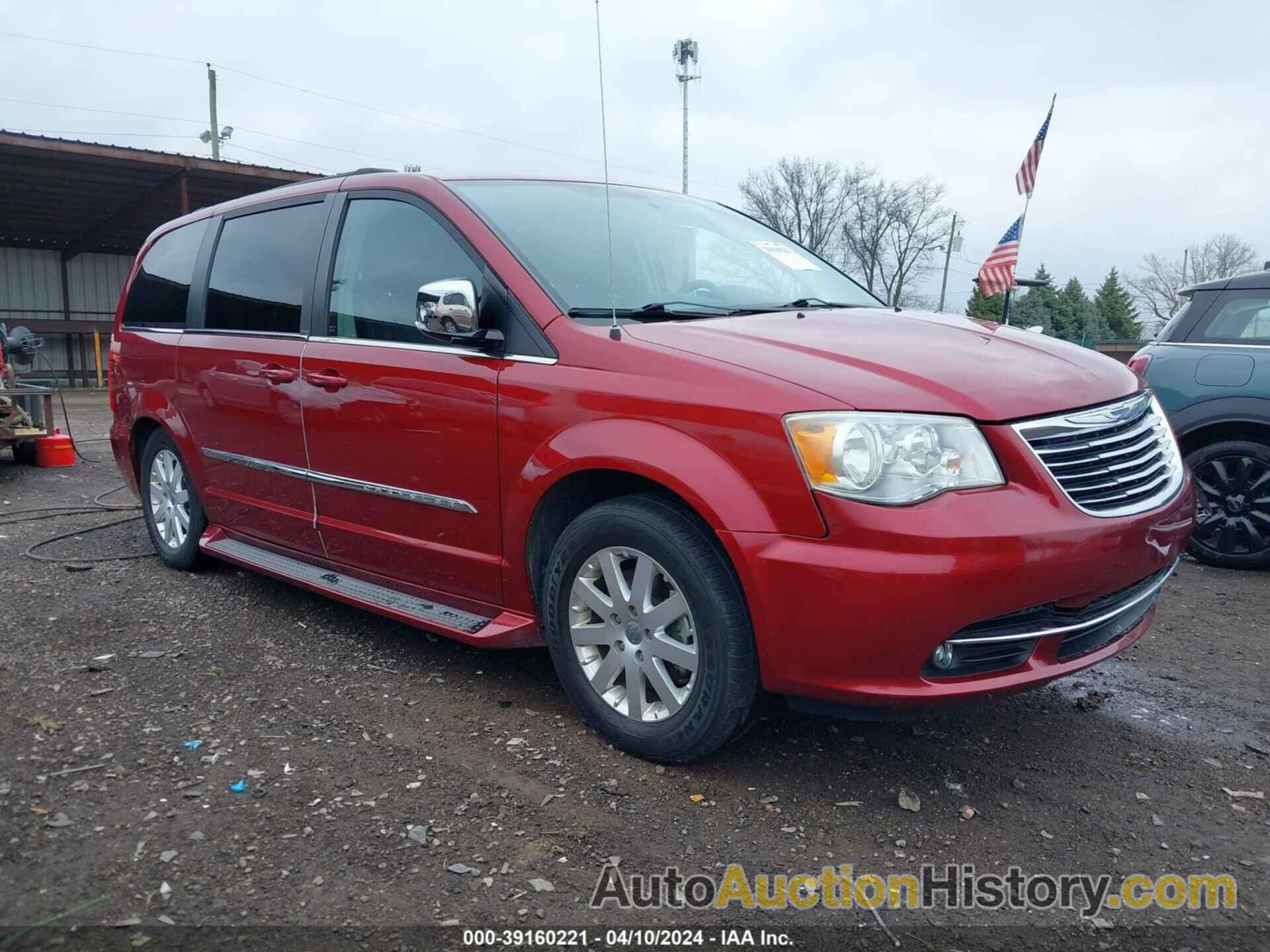 CHRYSLER TOWN & COUNTRY TOURING-L, 2C4RC1CGXCR246321