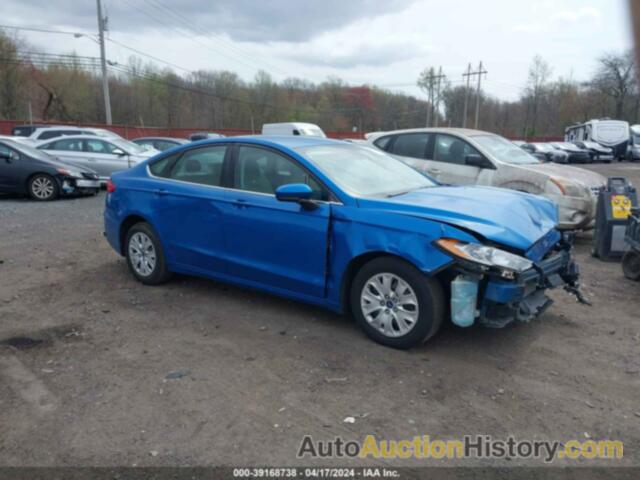 FORD FUSION S, 3FA6P0G79KR249401
