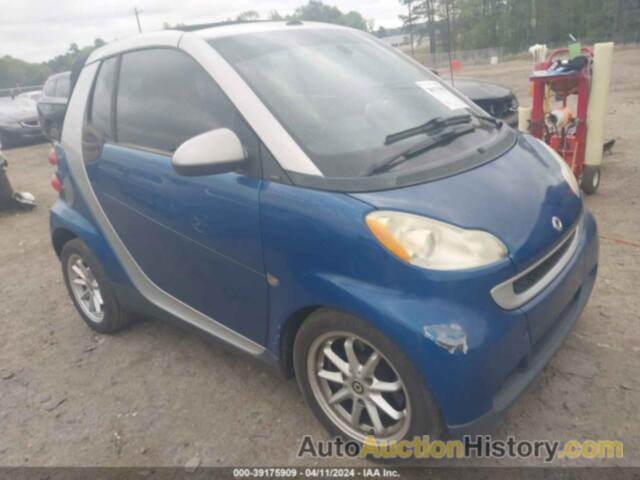 SMART FORTWO PASSION, WMEEK31X89K228151