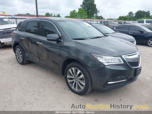ACURA MDX TECHNOLOGY   ACURAWATCH PLUS PACKAGES/TECHNOLOGY PACKAGE, 5FRYD3H48GB015856