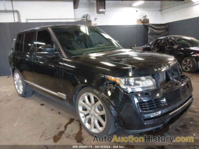 LAND ROVER RANGE ROVER 3.0L V6 SUPERCHARGED HSE, SALGS2VF5FA242912