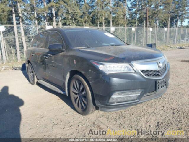 ACURA MDX TECHNOLOGY   ACURAWATCH PLUS PACKAGES/TECHNOLOGY PACKAGE, 5FRYD4H46GB009561