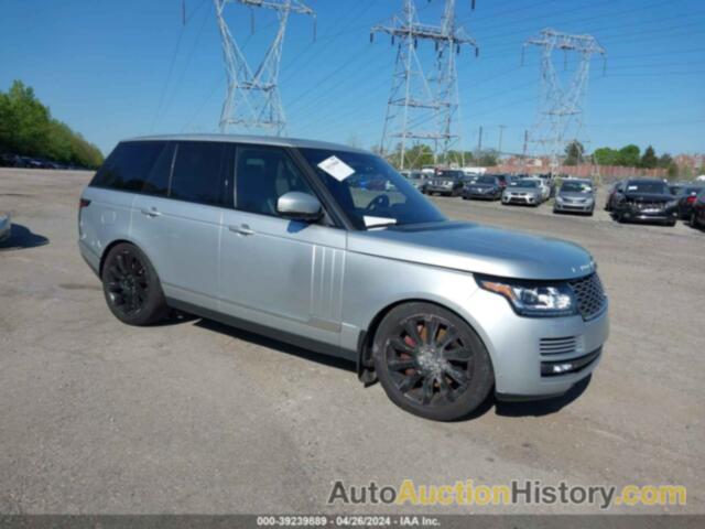 LAND ROVER RANGE ROVER 5.0L V8 SUPERCHARGED, SALGS2TF8FA225637