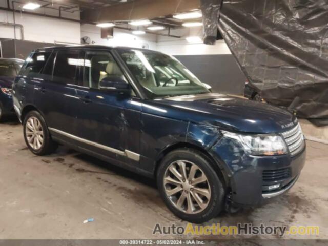 LAND ROVER RANGE ROVER 3.0L V6 SUPERCHARGED HSE, SALGS2VF0FA233311